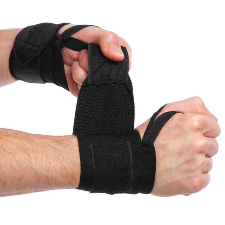 Weight lifting wrist wrap band