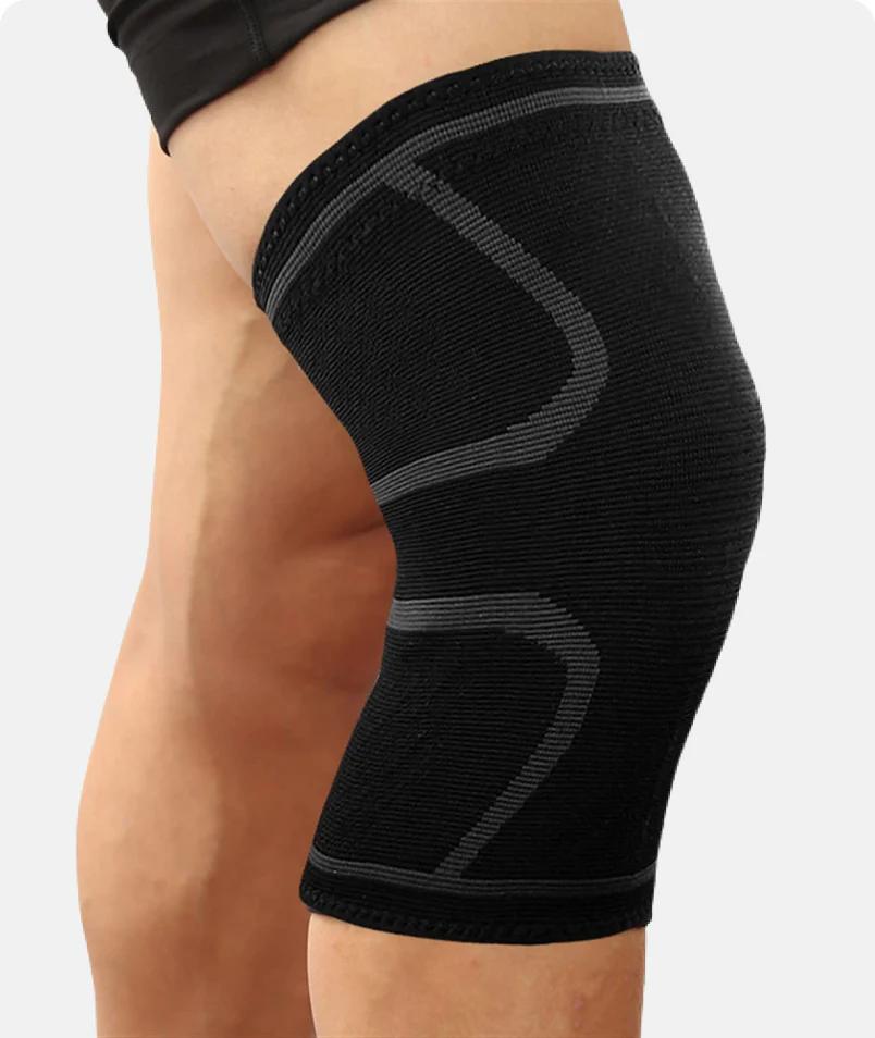 Elastic nylon sport knee